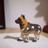 African wild dog figurine