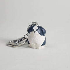 border collie keychain
