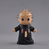 Hellraiser pinhead wooden figurine with open arms