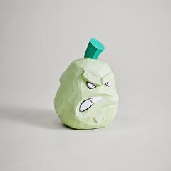 Squash wooden figure