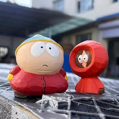 South Park figurines Cartman and Kenny