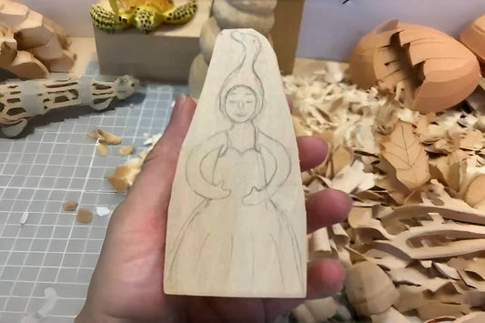 How to Carve the Sides When Making Wooden Gifts