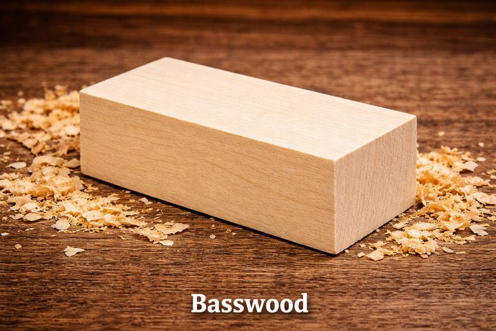 Best wood for carving – basswood example for beginners
