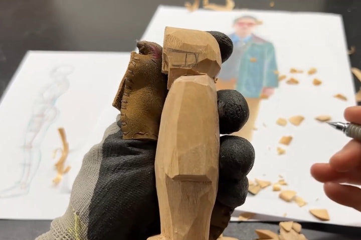 How to Carve Ears for Realistic Wooden Gifts