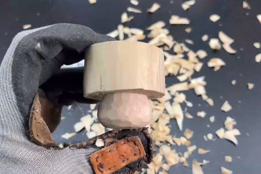 How to Make Wooden Gifts: Cut & Carve Cute Little Mushrooms