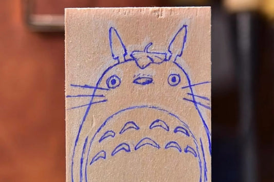Learn to Carve Wooden Gifts: Cute Totoro Figurine