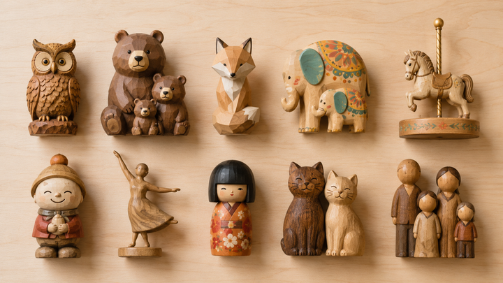 top 10 handmade wooden figurines to buy in 2026 handcrafted collection