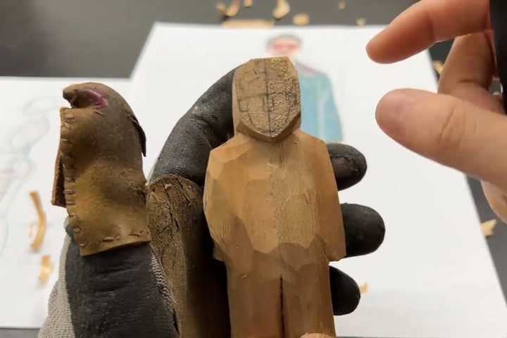 Wooden Gifts: Carving Heads and Facial Details for Beginners
