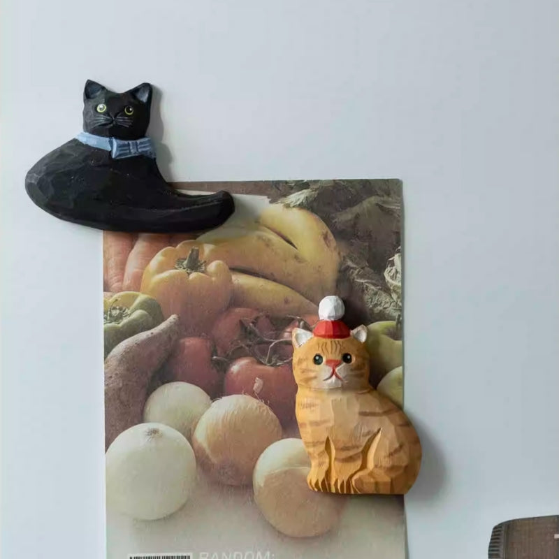 cat fridge magnets