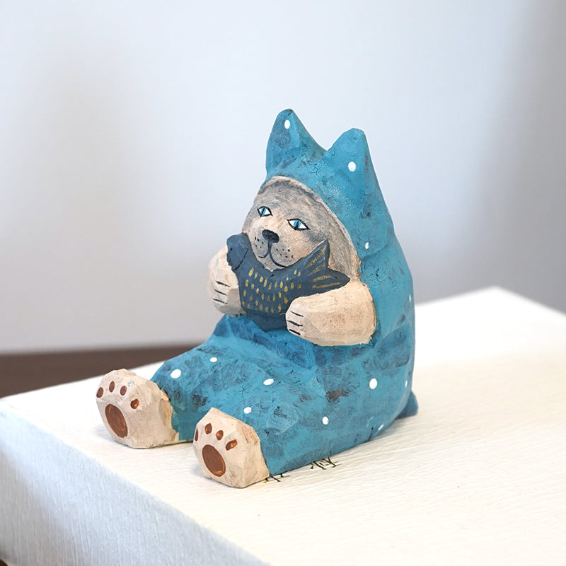 Cat phone holder for Fish-Eating Cat style