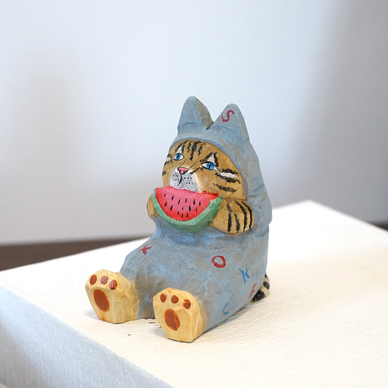 Cat phone holder for Watermelon Eating Cat style